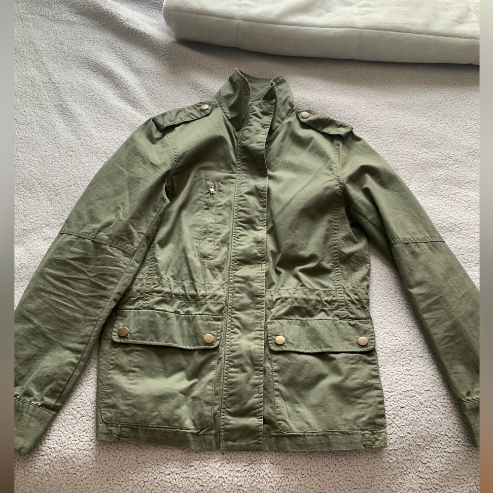 Green jacket